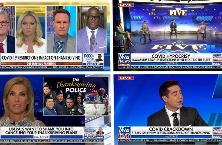 Fox News mocks CDC guidance for Thanksgiving gatherings