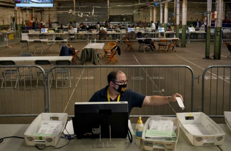 A judge has thrown out a lawsuit trying to invalidate millions of Pennsylvania mail-in votes and went on to admonish the Trump campaign lawyers