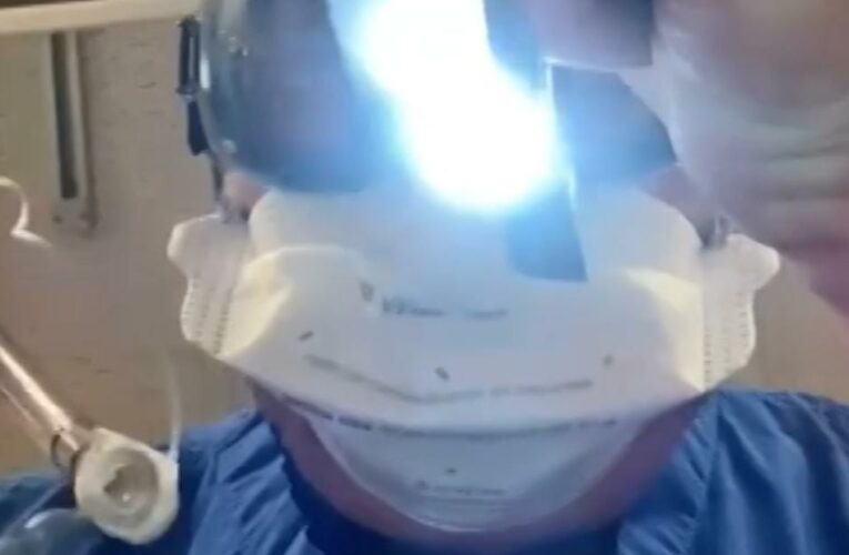 Haunting video shows what dying of Covid-19 could look like