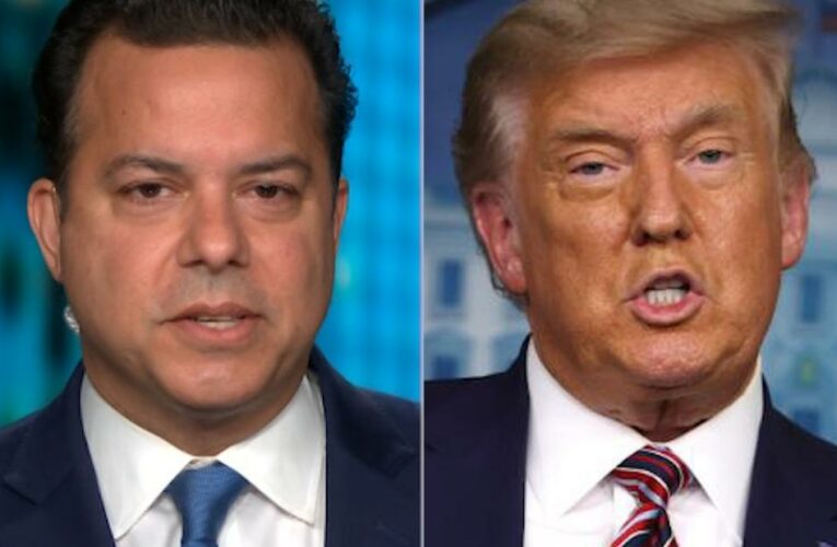 See stark contrast between Trump and Biden’s words today