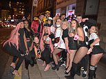 Coronavirus UK: Revellers in Newcastle and Soho mark Halloween