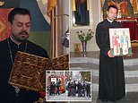 Greek Orthodox priest is fighting for life in hospital after being shot twice in the stomach in Lyon