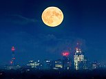 Rare Blue Moon lights up skies across the world on Halloween Night