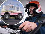 Paddy McGuinness smashes World Record for the fastest speed reached in an ice cream van on Top Gear