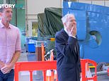 Heart-breaking moment son, 80, finds WWII Hampden bomber flown by his RAF hero father’s squadron