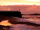 Bright skies as the nation falls silent for Armistice Day before weekend washout