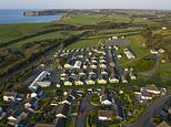 Migrants protest over conditions at ex-military base in Wales