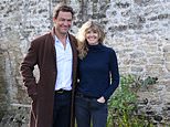 Dominic West’s wife Catherine FitzGerald insists her marriage is ‘fine’ after the Lily James scandal