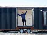 ‘Britain’s smallest home’ could be yours for just &pound;3: Builder, 29, raffles &pound;20,000 house on wheels