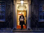 PM’s adviser Dominic Cummings carries belongings out of No10 after leaving ‘with immediate effect’