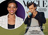 Harry Styles is defended by Olivia Wilde after Candace Owens’ attack on Vogue shoot