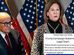 Trump campaign says attorney and QAnon supporter Sidney Powell is NOT part of their legal team