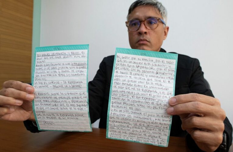 AP Exclusive: Letter from Venezuelan jail: ‘Give me freedom’