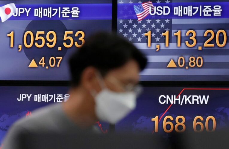 Global shares drop on worries over surging virus cases