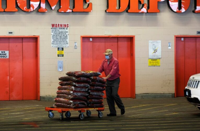 Isolated Americans spend at home; Home Depot is there for it