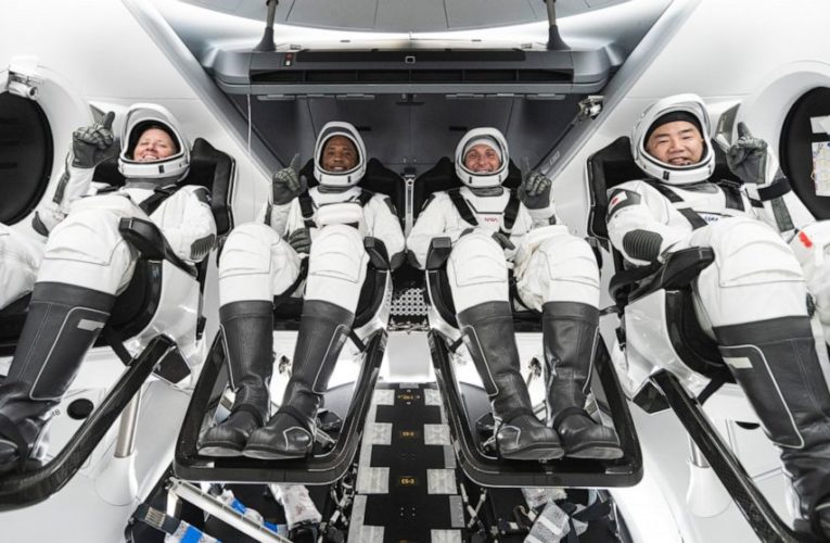 Astronauts arrive at launch site for 2nd SpaceX crew flight