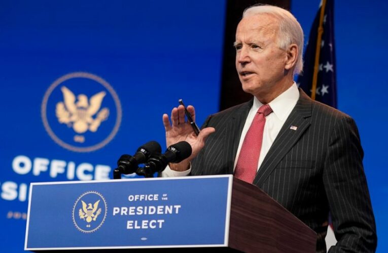 Biden says he’s decided on treasury secretary nomination