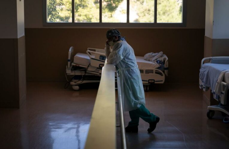 California hospital beds are filling up and doctors and nurses are just worn out