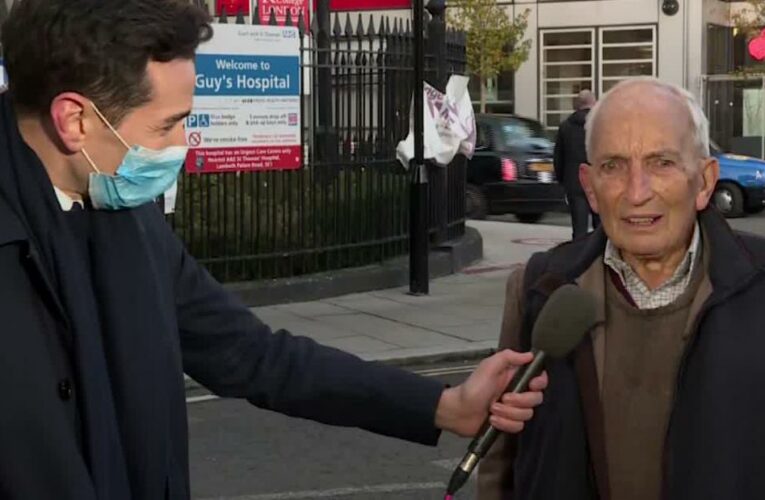 This 91-year-old just got the vaccine. See interview that will make your day