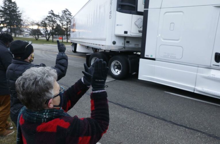 First batch of coronavirus vaccine ships