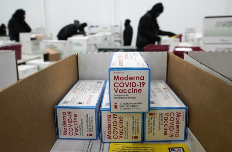 Distribution of Moderna vaccine set to begin today