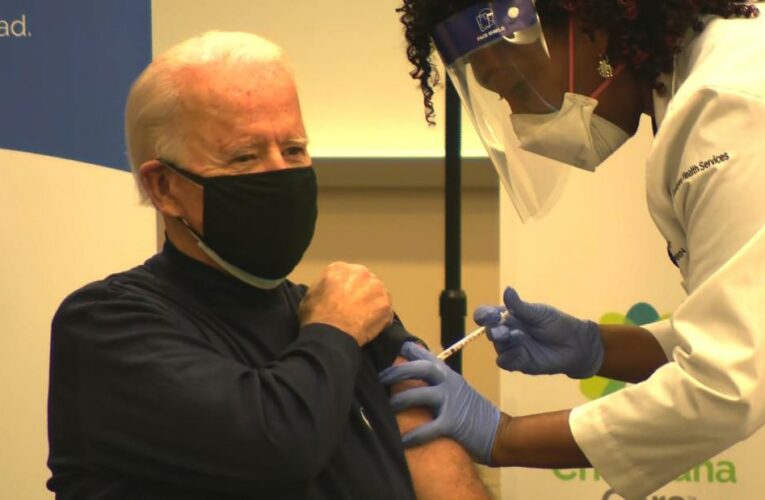 Biden: Trump should get some credit for vaccine