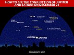 Jupiter and Saturn to appear closer than in 800 years tonight