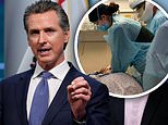 Gov Newsom says projections show CA will run out of current ICU beds before Christmas Eve
