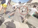 Two Russian hooligans are jailed for beating English fan into coma leaving him paralysed at Euros 