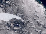 Huge iceberg weighing hundreds of billions of tons  closes in on South Georgia