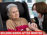 Firms are STILL refusing to let desperate visitors hug their elderly loved ones
