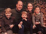 Kate and William’s ‘Christmas card photo’ is leaked on Facebook