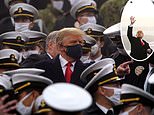President Trump arrives for 121st Army-Navy football game