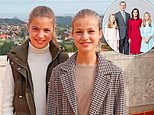 Spanish royals release annual Christmas card with beaming Princess Leonor and Infanta Sofía
