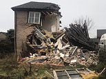 Huge gas explosion destroys Lincolnshire house as owner somehow escapes with minor injuries 