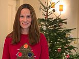 Pippa Middleton hands out awards to deaf schoolchildren for their Christmas card designs
