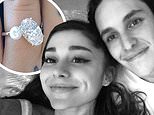 Ariana Grande announced she’s ENGAGED to Dalton Gomez as she shows off stunning sparkler