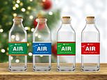 My Baggage sells bottles of ‘fresh air’ from different UK locations