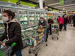 Panic-buyers queue from 5.50am as ports chaos puts festive meal in jeopardy