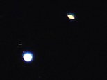 Jupiter and Saturn appear closer than in 800 years tonight