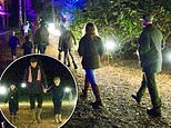 William and Kate mingle with Edward and Sophie’s family as group of nine