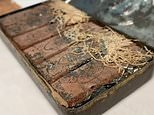 A 120-year-old box of chocolate is discovered in personal belongings of famous Australian is found
