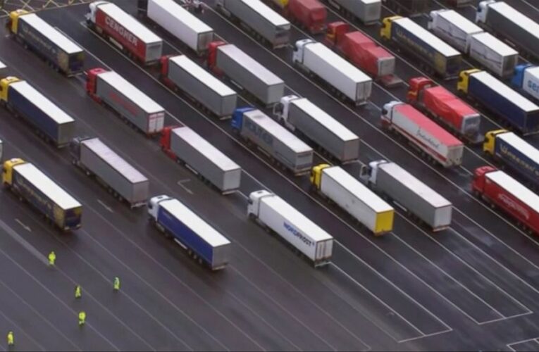 France allows British cargo, passengers in after virus scare
