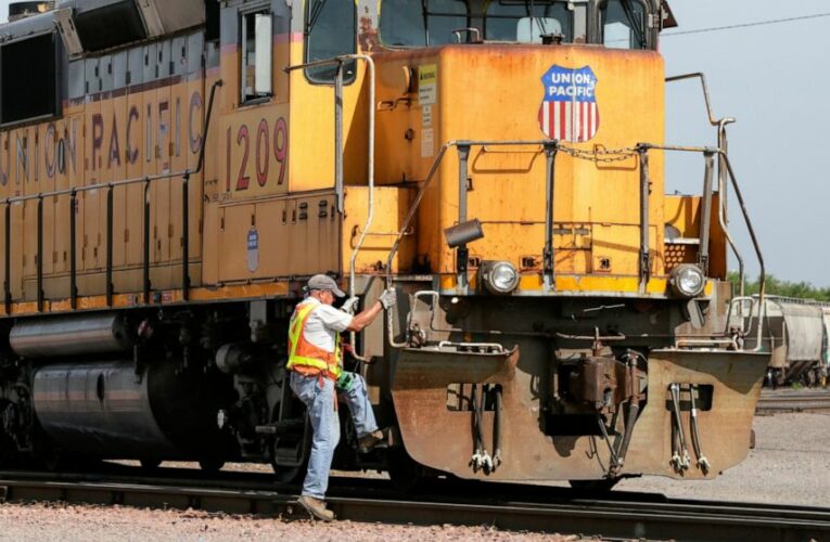 Union threatens to strike over railroad’s virus protections