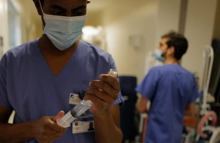 The Latest: Study: 2-drug treatment helpful for coronavirus