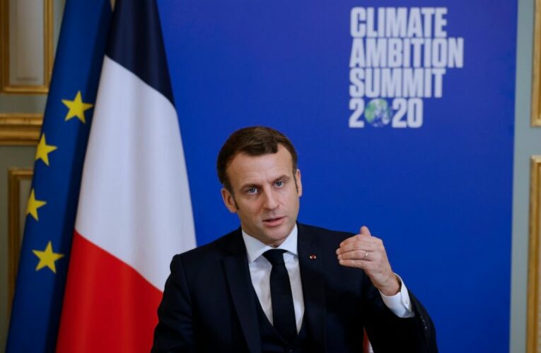 As leaders fete Paris climate pact, Biden pledges to rejoin