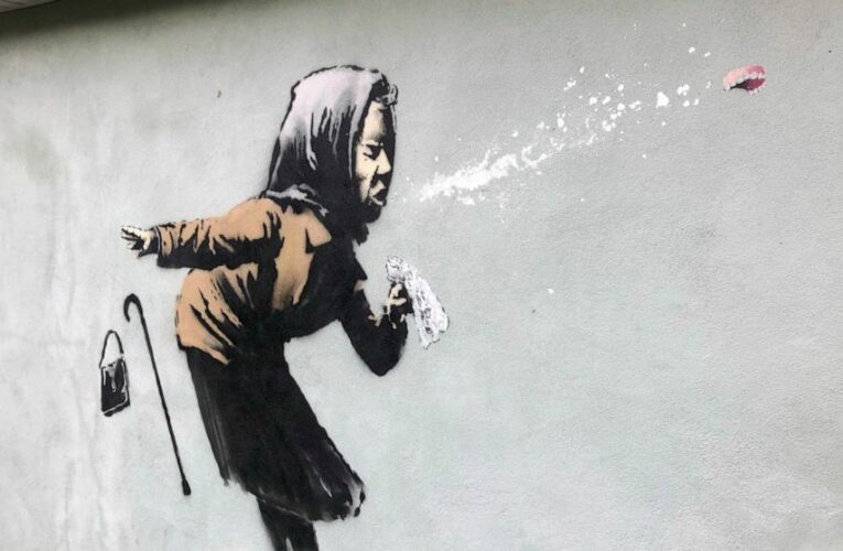 UK homeowner delays sale of home after Banksy mural appears