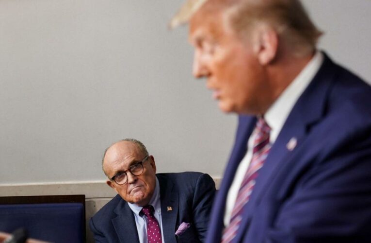 Analysis: Donald Trump just pushed Rudy Giuliani under the bus