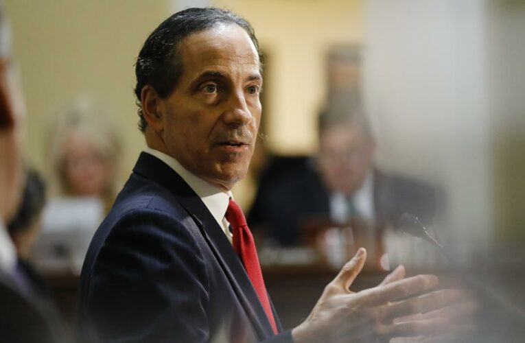 The House’s lead impeachment manager delivered a moving message that comes as he grapples with his family’s loss and the president’s looming trial