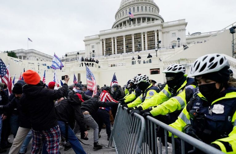 US Capitol secured, woman dead after rioters stormed the halls of Congress to block Biden’s win